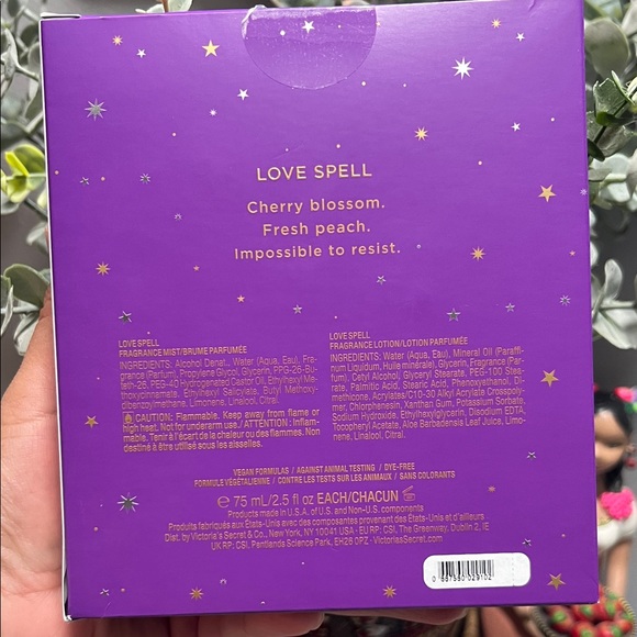 Victoria's Secret Love Spell Fragrance Set - Purple and Gold - Picture 3 of 5
